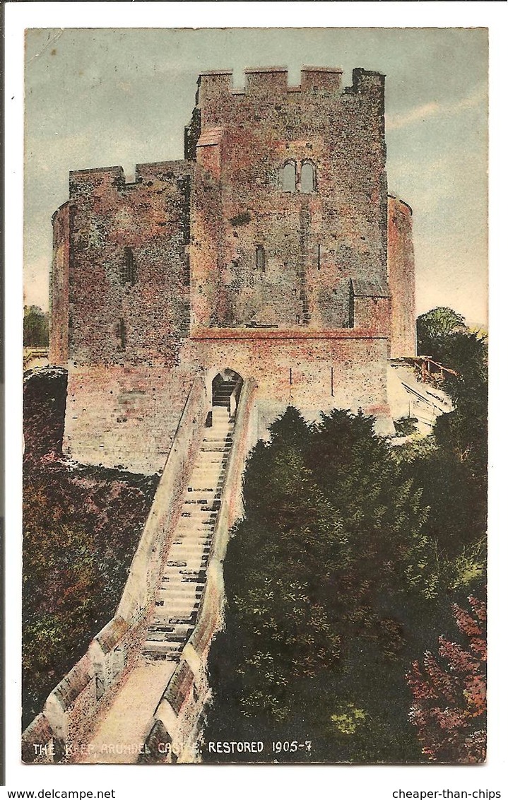 The Keep, Arundel Castle. Restored 1905-7 - Arundel