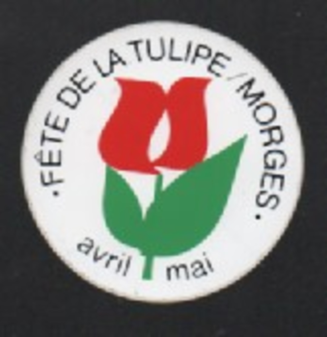 FETE DE LA TULIPE MORGES - AUTOCOLLANT REF: 1026 - Autocollants