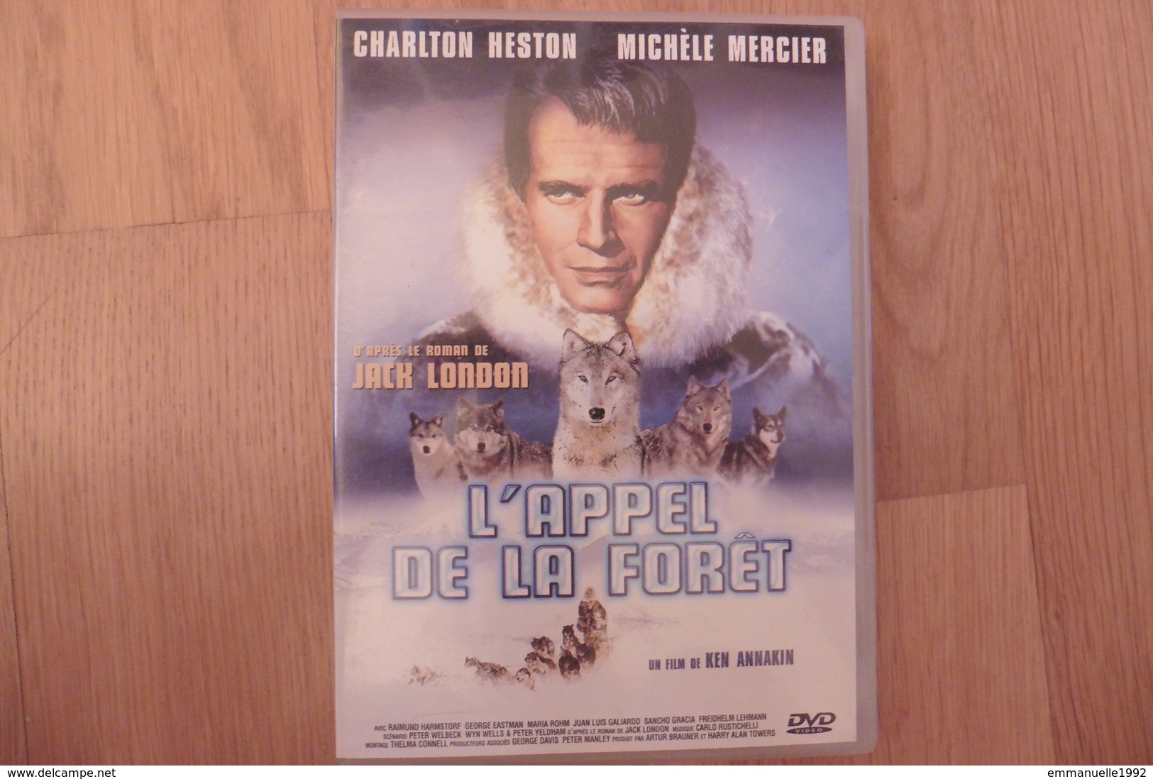 DVD L'Appel De La Foret Avec Charlton Heston Et Michele Mercier - Comme Neuf - Action, Aventure