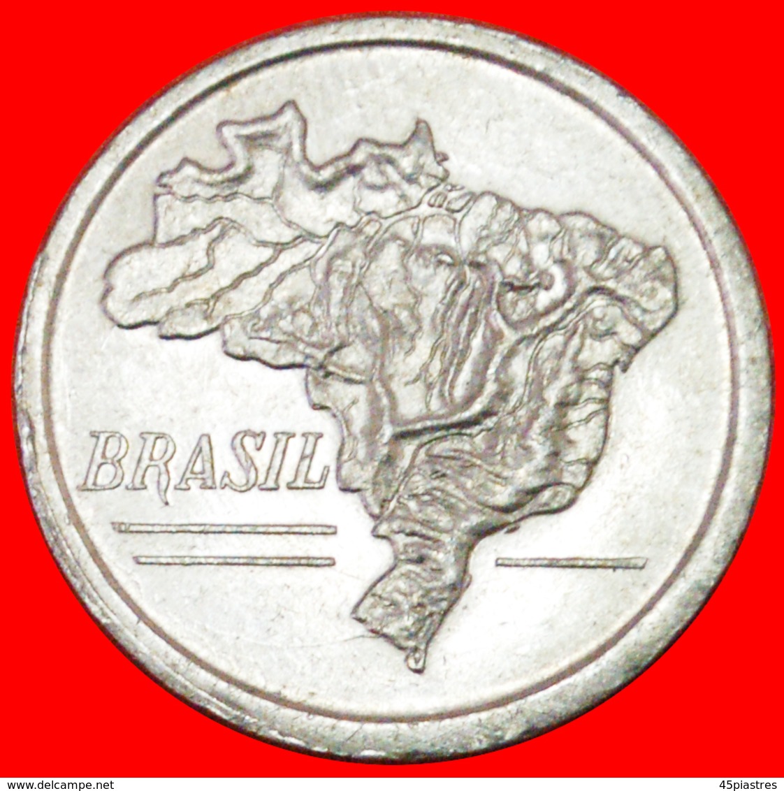 # MAP: BRAZIL ★ 20 CRUZEIROS 1965 MINT LUSTER! LOW START ★ NO RESERVE! - Brasilien