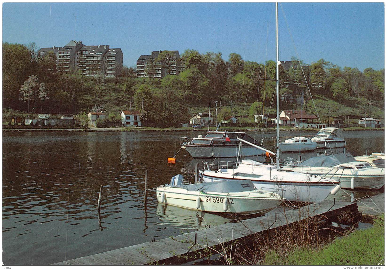 CPM - 91 - LE COUDRAY-MONTCEAUX - Les Terrasses Vues De La Seine - Mennecy