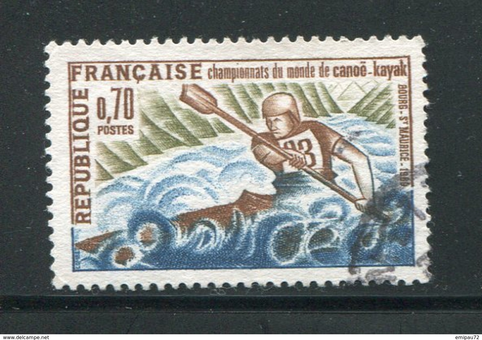 FRANCE- Y&T N°1609- Oblitéré - Kanu