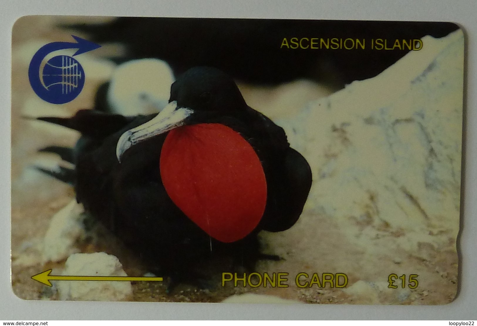 ASCENSION ISLANDS - GPT - £15 - 2CASC - Used - Ascension