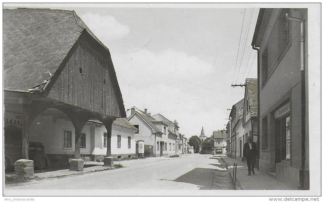 AK 0006  Horni Jeleni - Tolle Strassenszene Um 1950 - Tschechische Republik