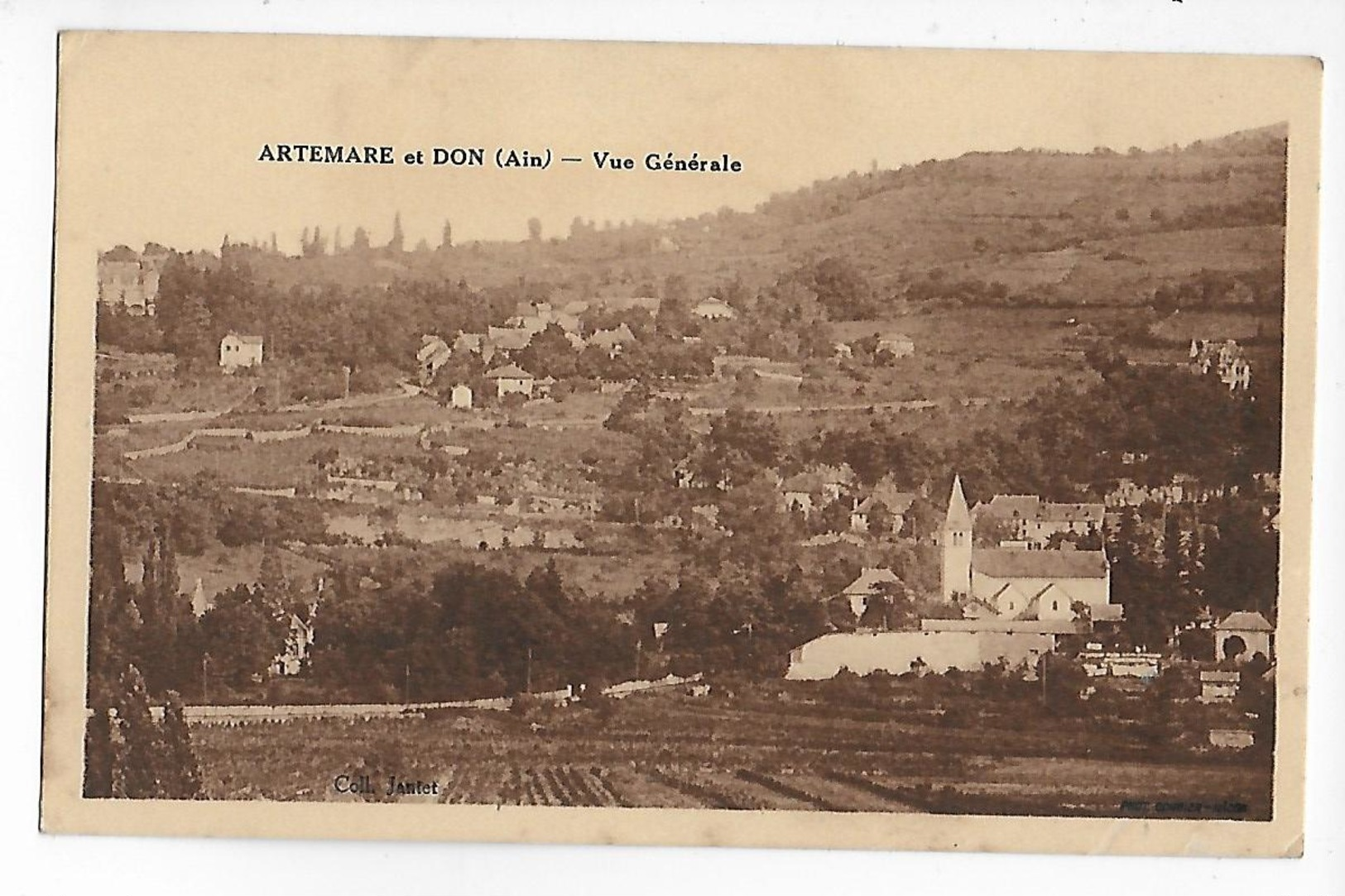 01  CPA  De  ARTEMARE  Et  DON  -  Vue  Générale - Non Classés