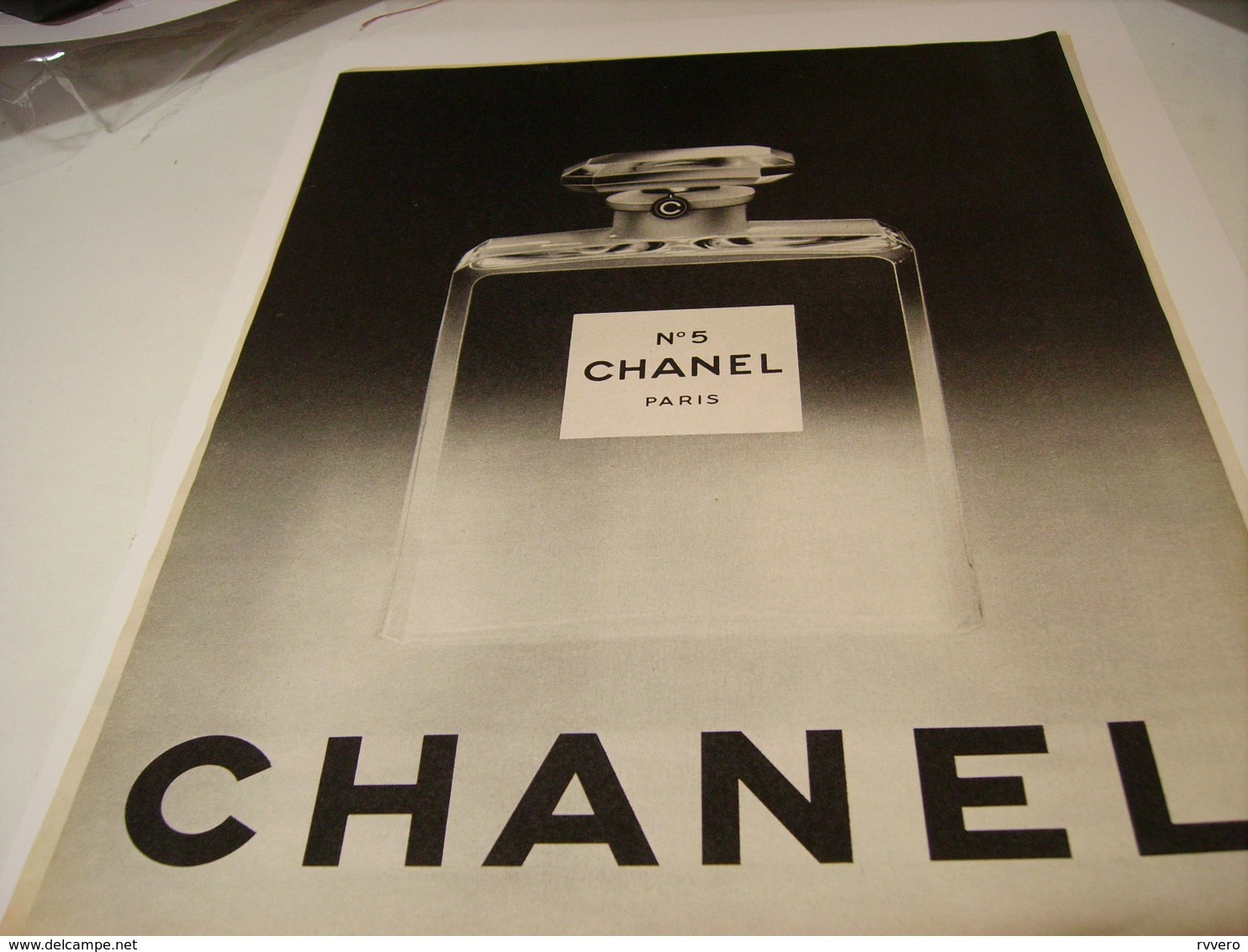 ANCIENNE PUBLICITE PARFUM CHANEL 5 PARIS 1949 - Publicités