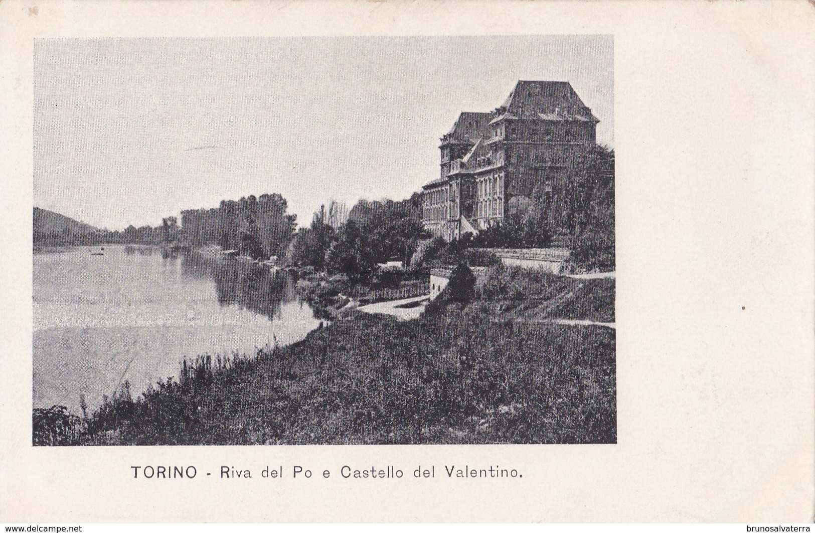 TORINO - Riva Del Po E Castello Del Valentino - Castello Del Valentino