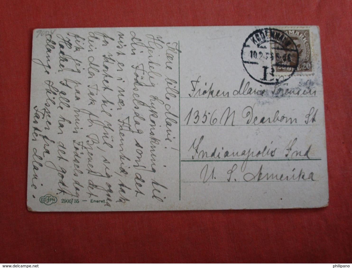 Kobenhavn    Denmark- Has Stamp & Cancel  Ref 3036 - Danemark