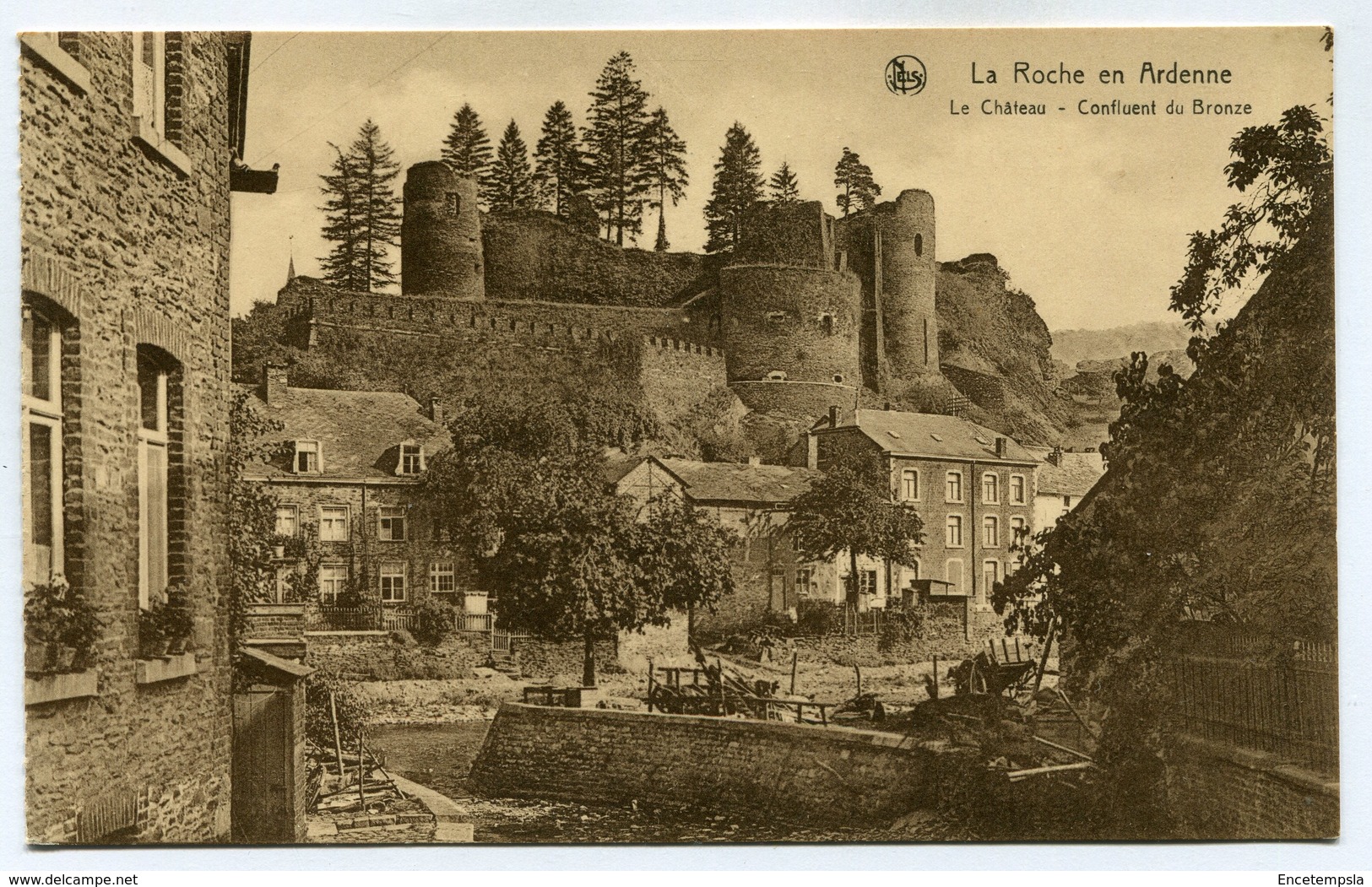 CPA - Carte Postale - Belgique - Laroche - Le Château - Confluent Du Bronze ( CP5006 ) - La-Roche-en-Ardenne