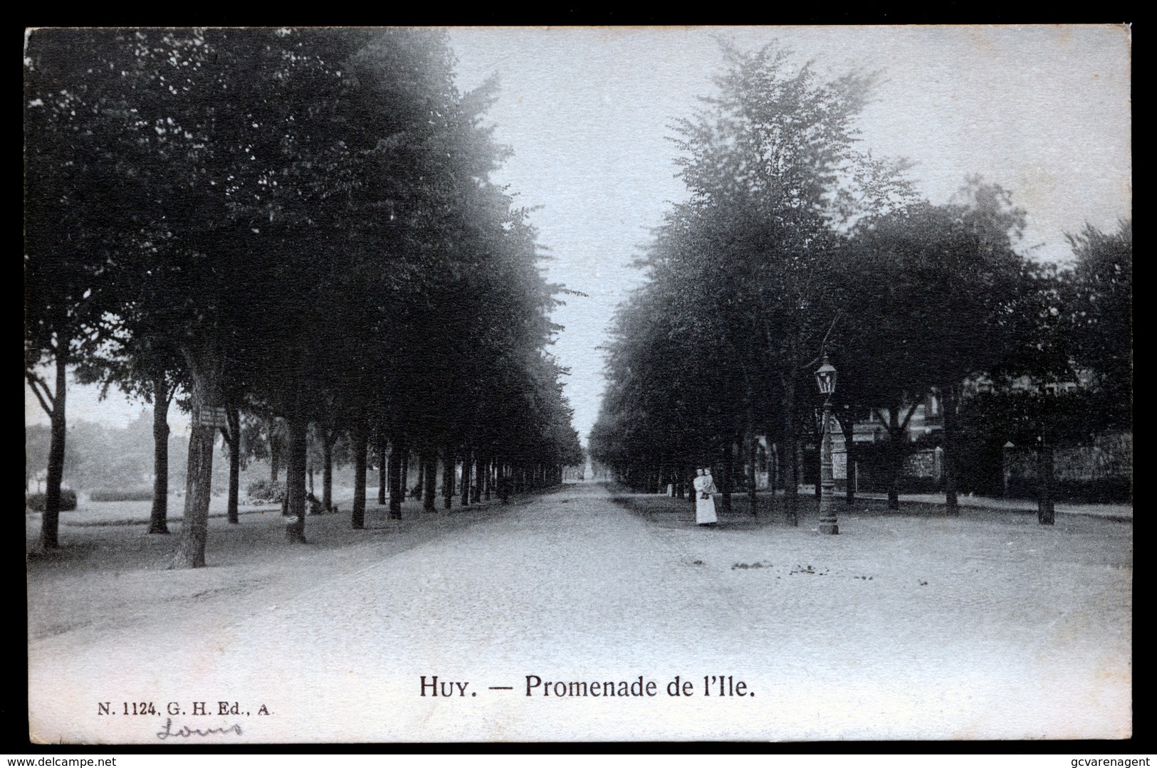 HUY  PROMENADE DE L'ILE - Hoei