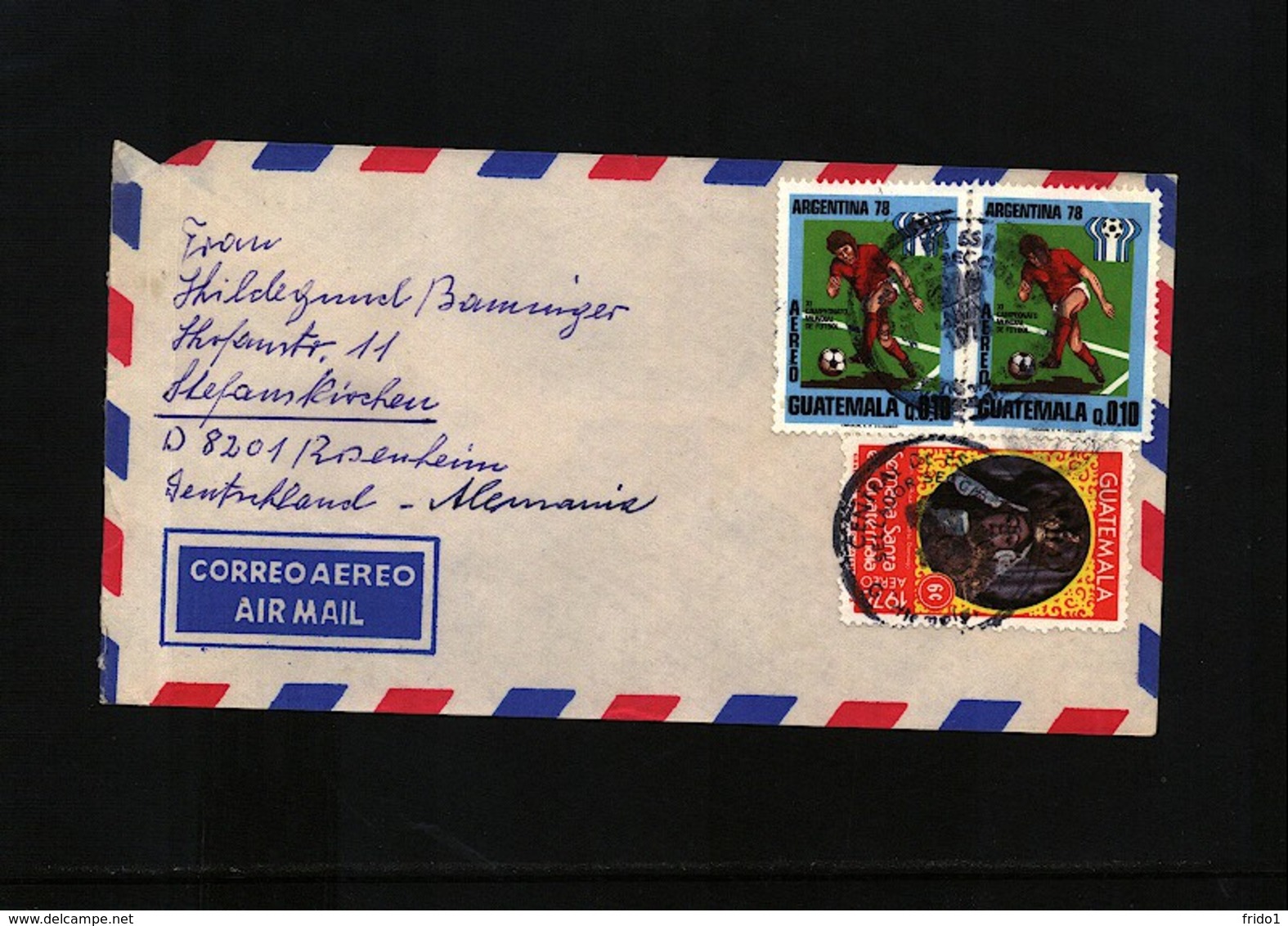 Guatemala Interesting Airmail Letter - Equateur