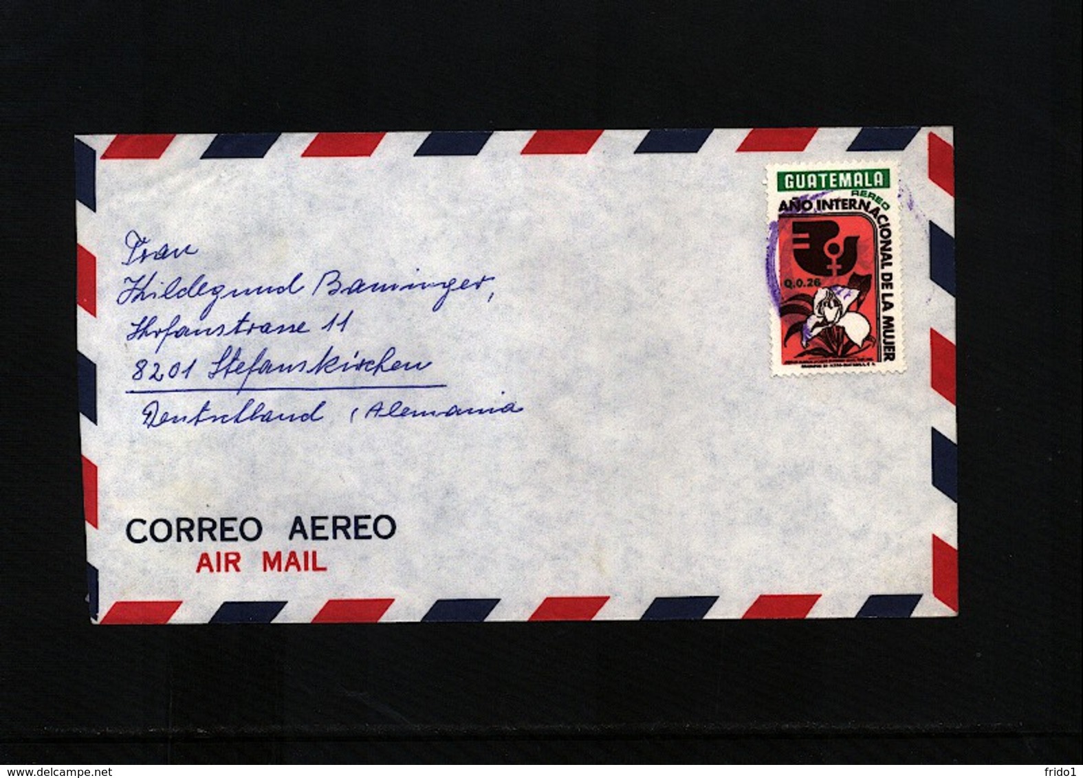 Guatemala Interesting Airmail Letter - Ecuador