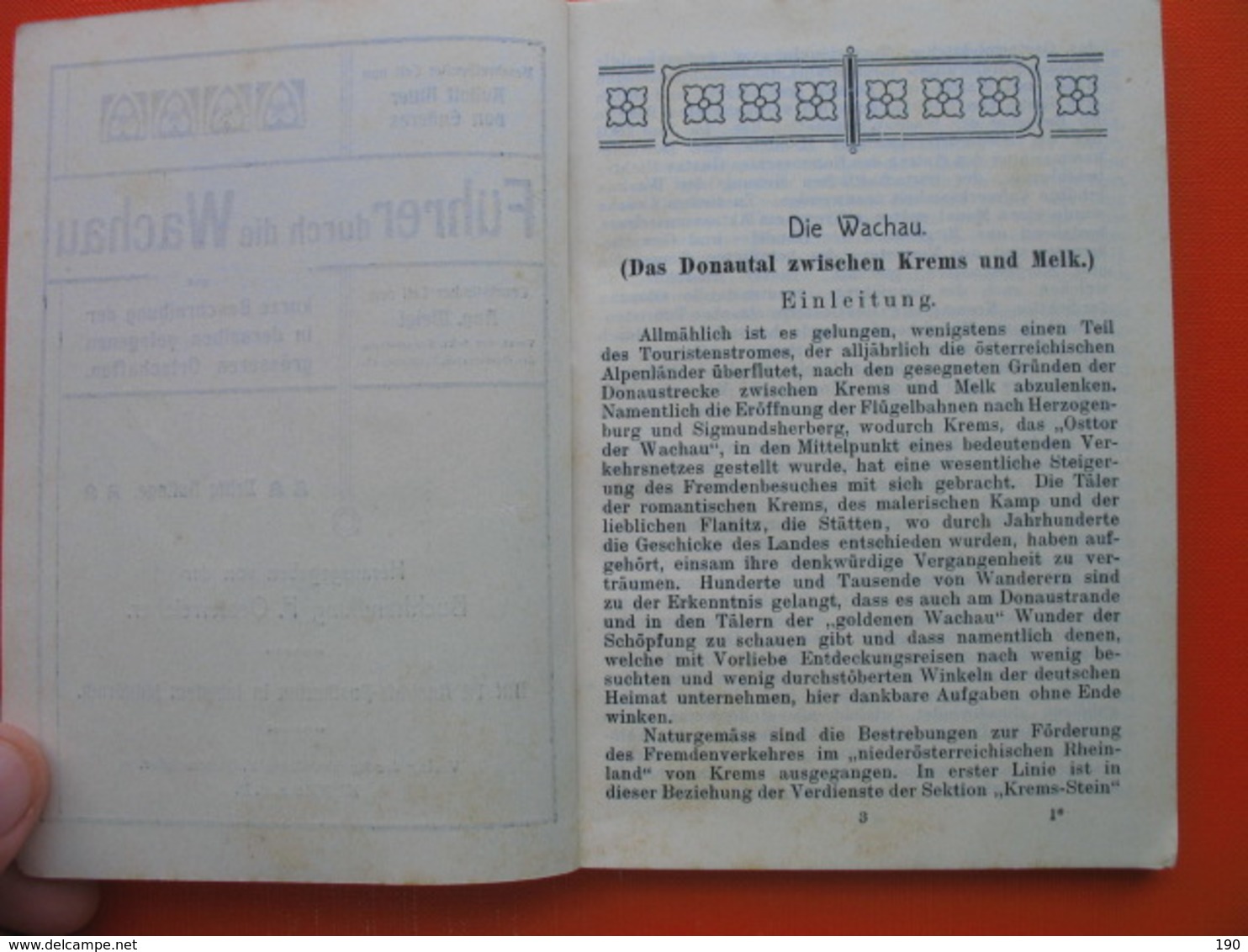 Original Old 12 Postcards+guide(book).Fuhrer Durch Die Wachau Mit 12 Ansichts-Postkarten In Feinstem Lichtdruck - Wachau