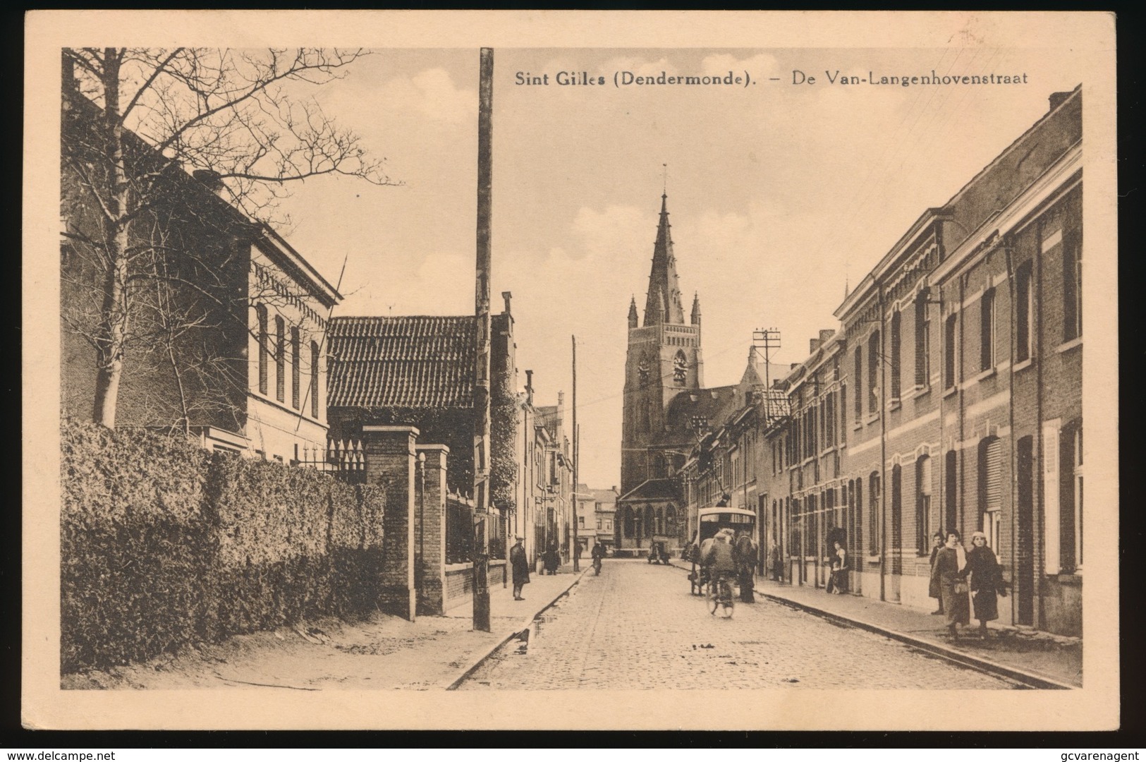 SINT GILLES DENDERMONDE  DE VAN LANGENHOVESTRAAT - Dendermonde