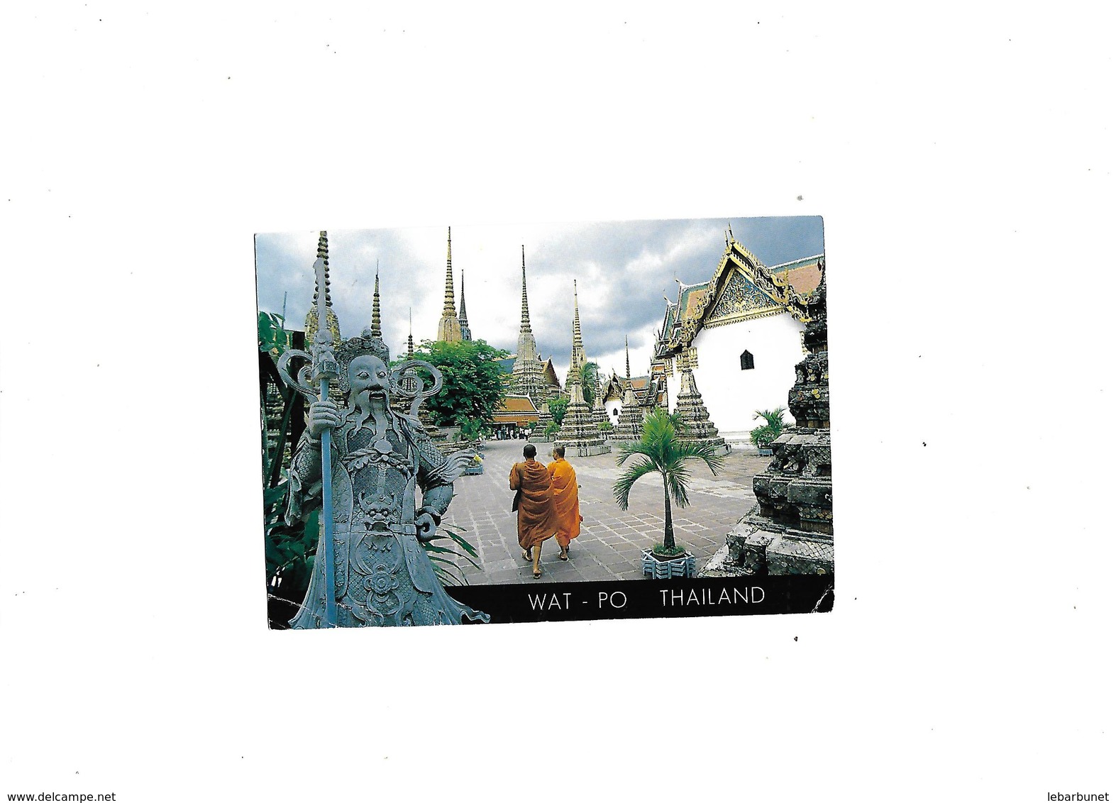 Carte Postale Asie Thailande Wat-Po - Thaïlande