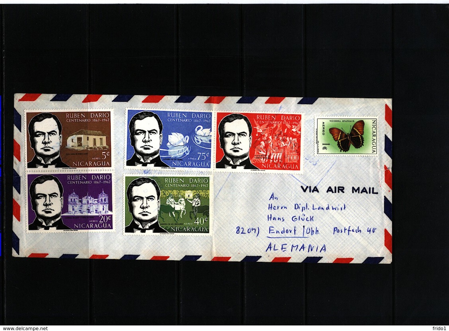 Nicaragua Interesting Airmail Letter - Nicaragua