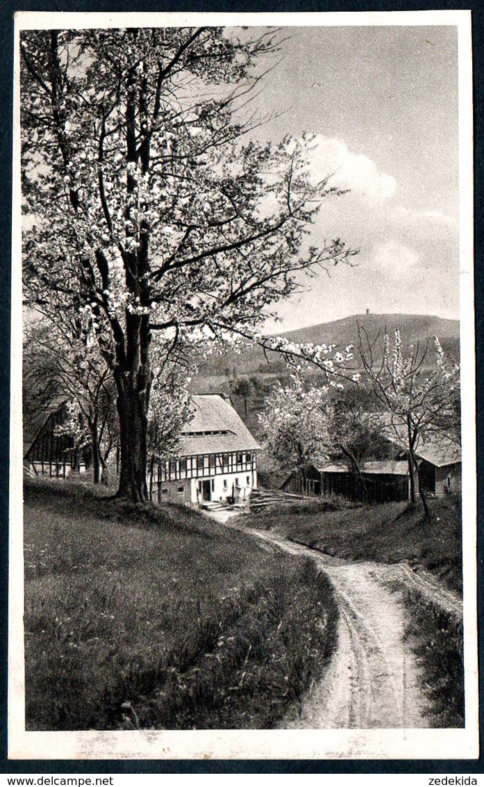 B5520 - Bauernhaus In Cunewalde Mit Blick Auf Den Bieleboh - Bertha Zillessen - Cunewalde