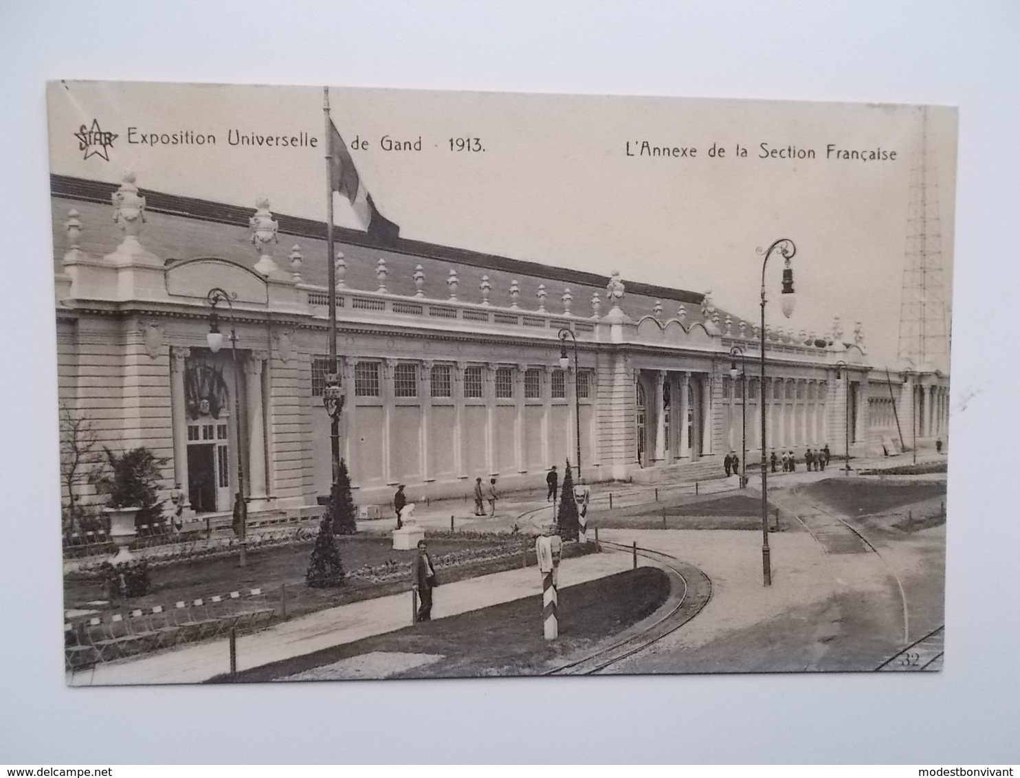 GENT- WERELDTENTOONSTELLING 1913 - L'Annexe De La Section Française - Expo Universelle De Gand -  NO REPRO - Gent