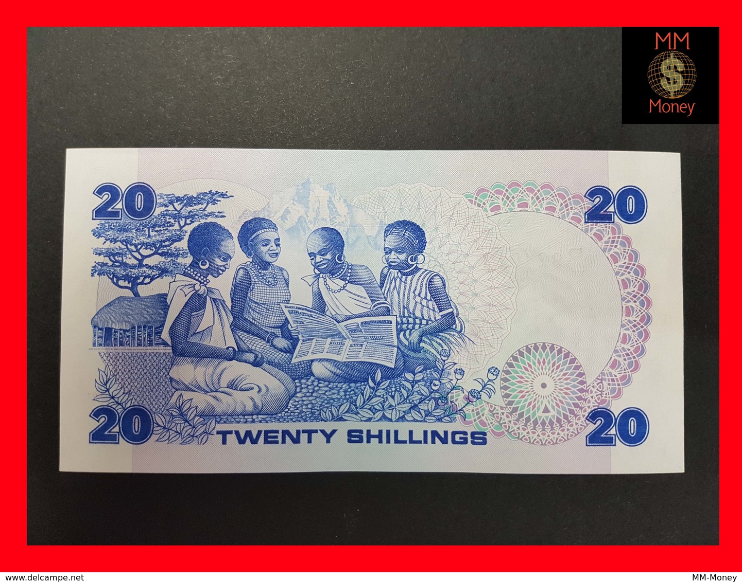 Kenya   20 Shilling 1981 P. 21   AUNC - Kenia