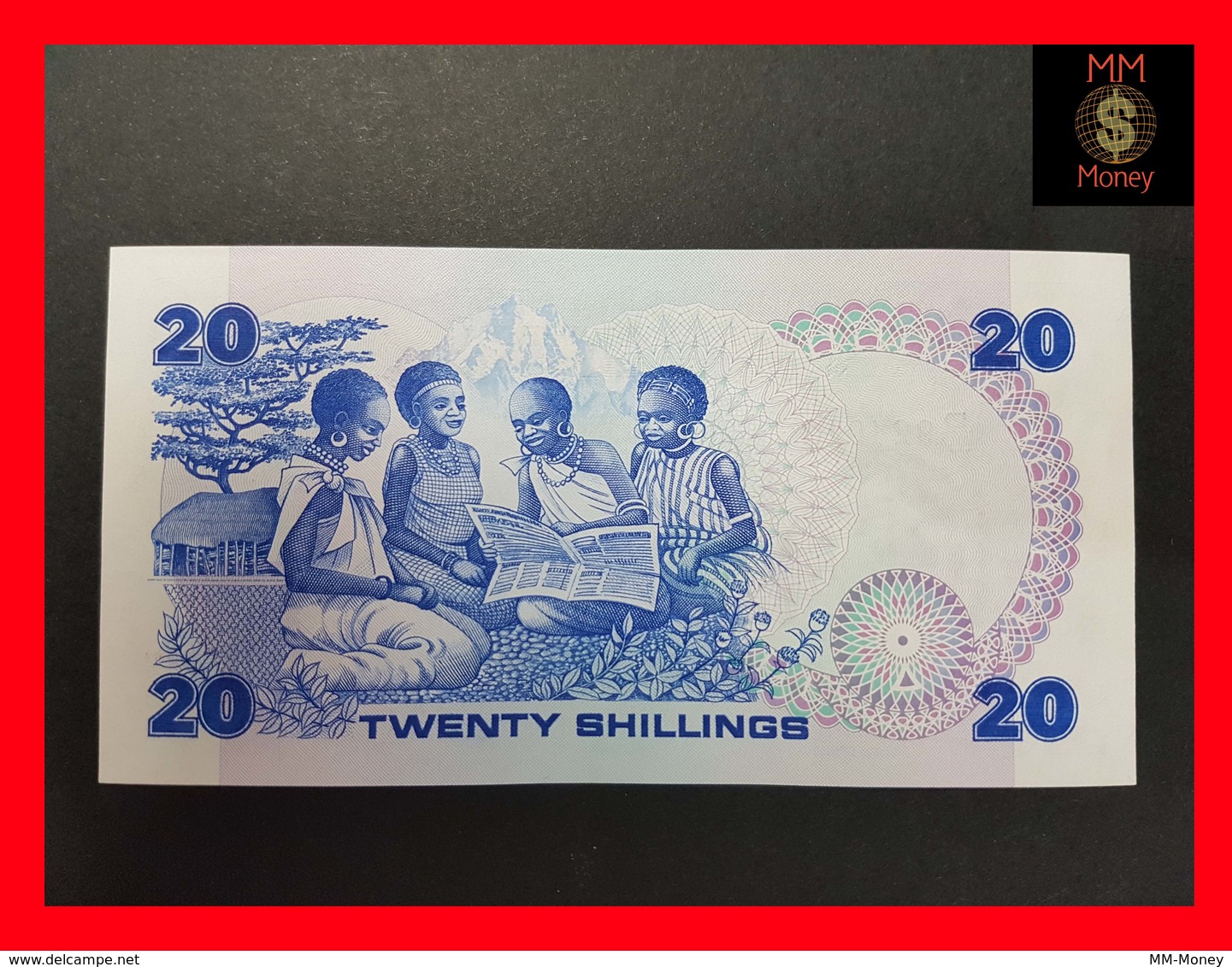 Kenya   20 Shilling 1981 P. 21   AUNC - Kenya