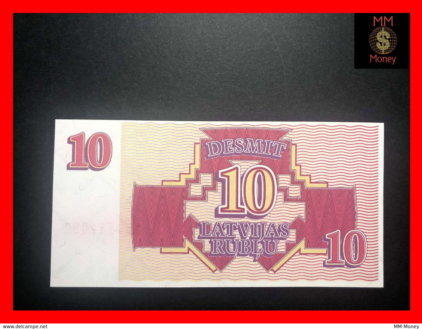 Latvia  10 Rublu 1992 P. 38 UNC - Lettland