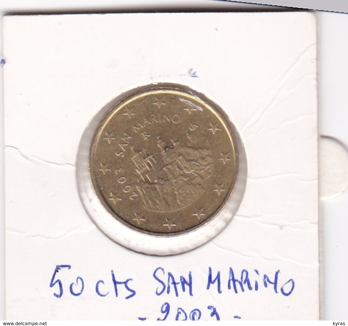 SAN MARINO . 50 Euro Cent 2003 - Saint-Marin