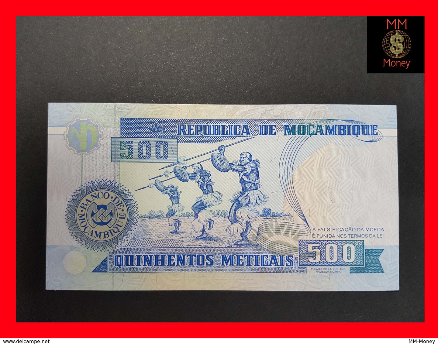 Mozambique  500 Meticais 1991 P. 134 UNC - Mozambique