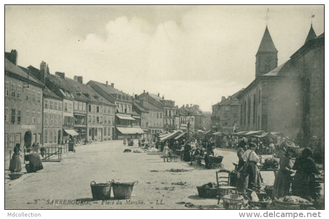 57 SARREBOURG  / Place Du Marché /  BELLE CARTE - Sarrebourg