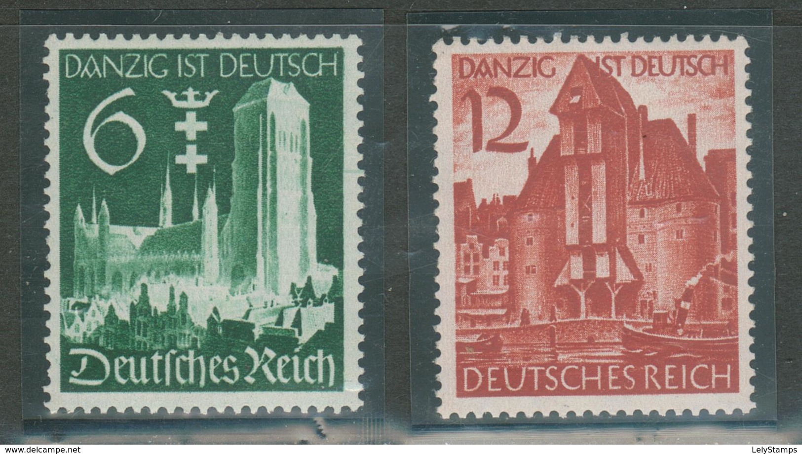 Duitse Rijk / Deutsches Reich DR 713 & 714 MNH ** - Ongebruikt