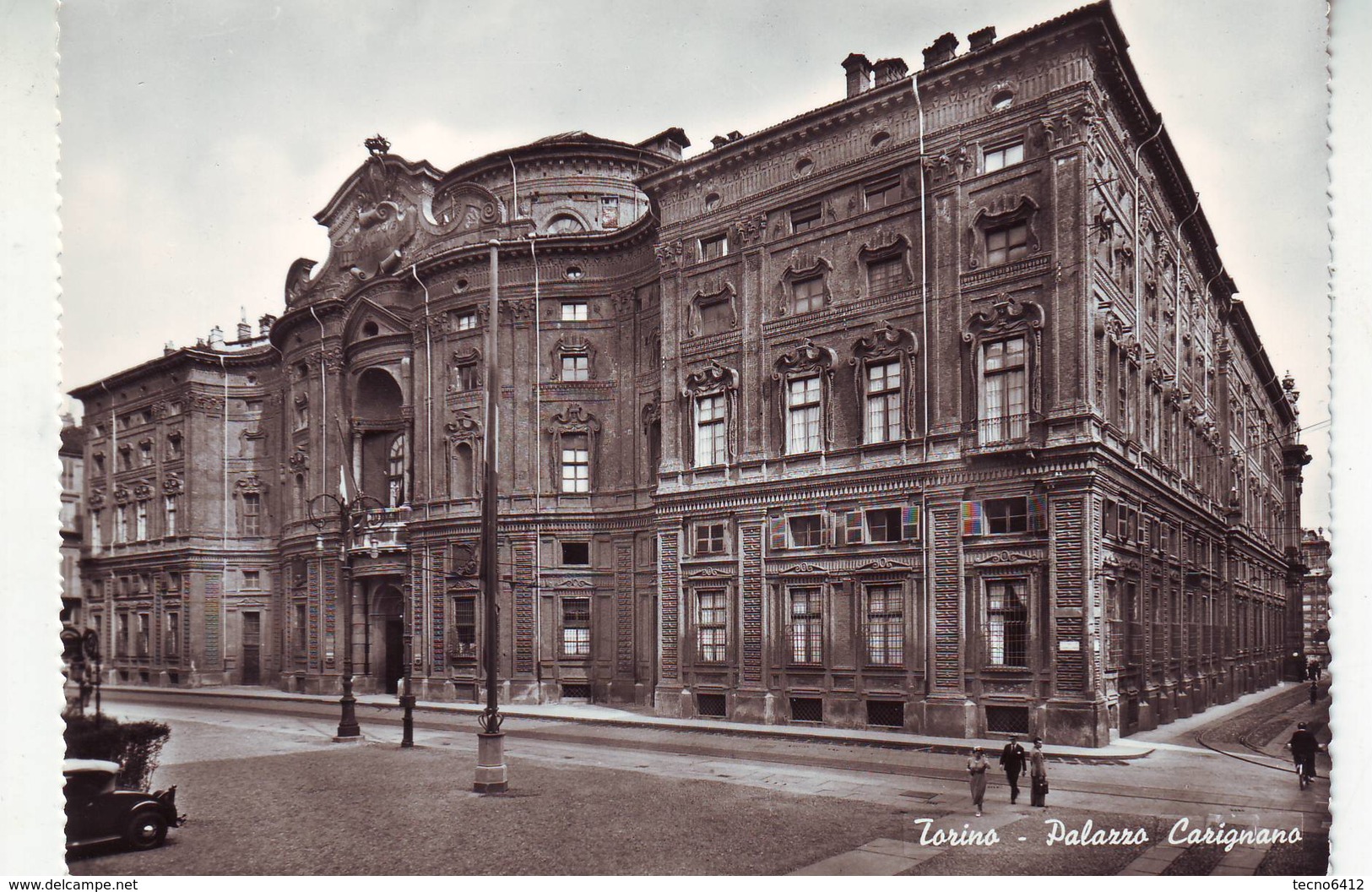 Torino - Palazzo Carignano - Non Viaggiata - Palazzo Carignano