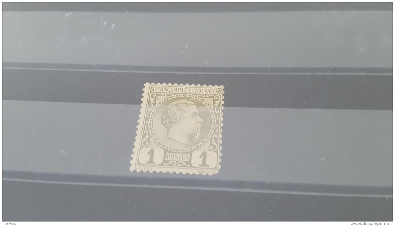 LOT 410265 TIMBRE DE MONACO NEUF* N°1 VALEUR 35 EUROS - Collezioni & Lotti