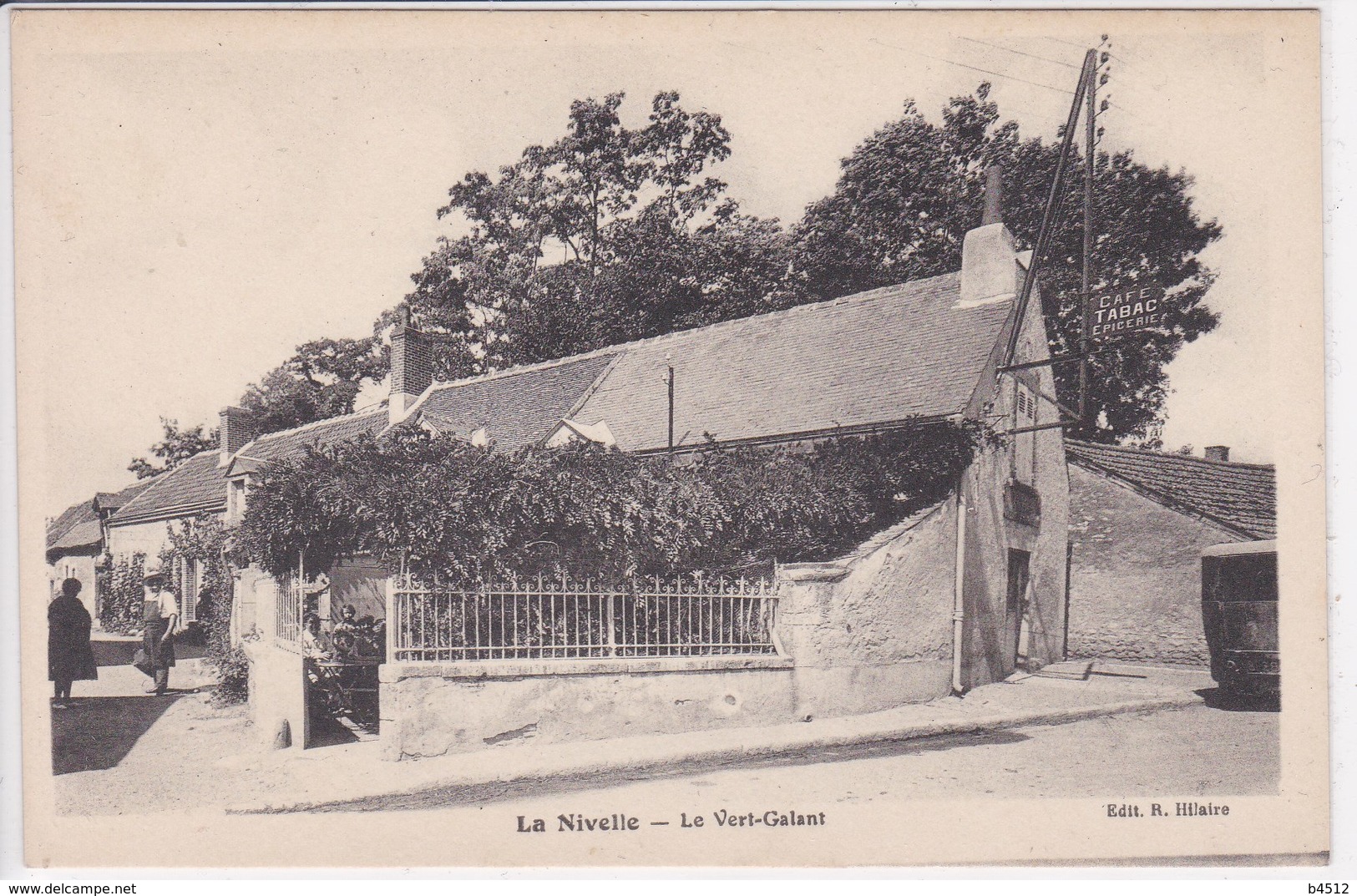 45 LA NIVELLE MEUNG Sur LOIRE Le Vert Galant Enseigne Café ,tabac ,épicerie - Autres & Non Classés