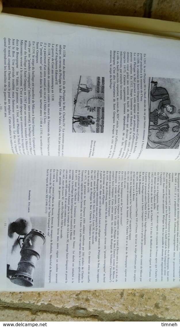 Histoire De Saint Gengoul Le Royal - SAINT GENGOUX LE NATIONAL Saône Et Loire - 2006 / 71 Pages / 30X20cm - Bourgogne