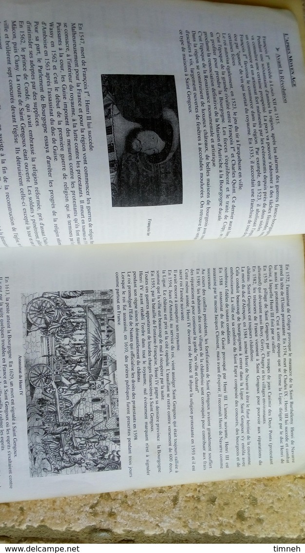 Histoire de Saint Gengoul Le Royal - SAINT GENGOUX LE NATIONAL Saône et Loire - 2006 / 71 pages / 30X20cm