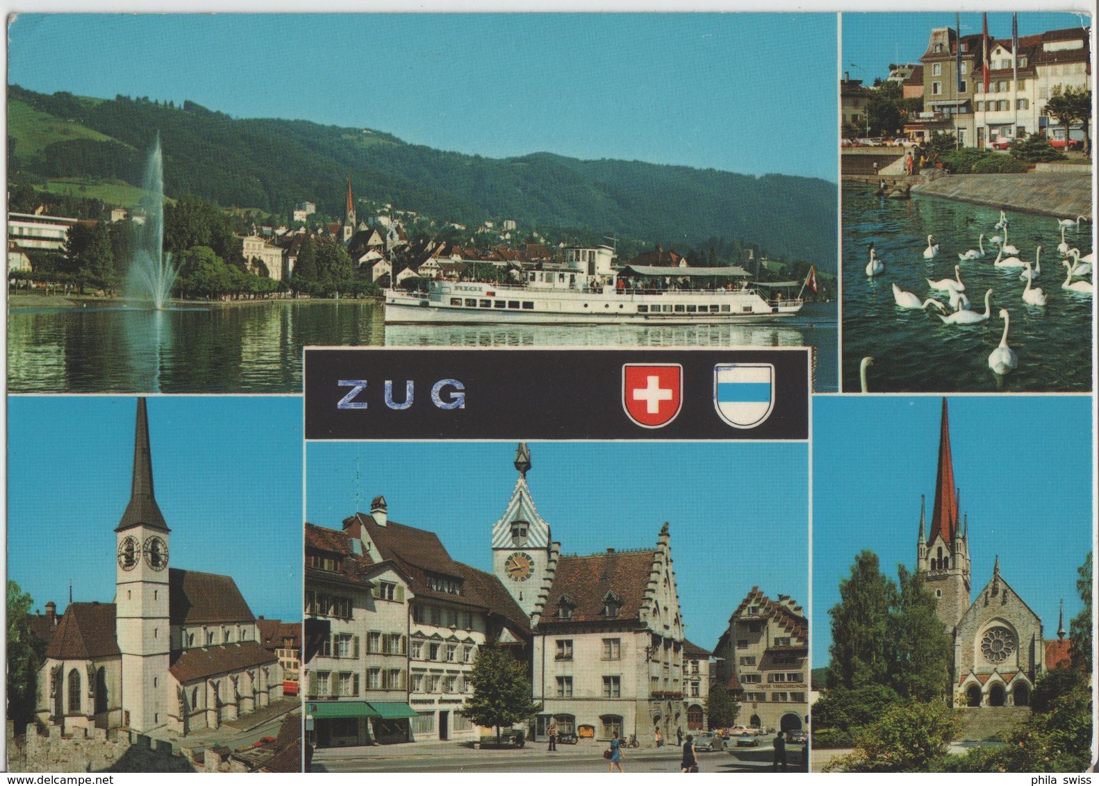 Zug - Zoug - Zugo - Multiview - Photo: Rud. Suter - Zug
