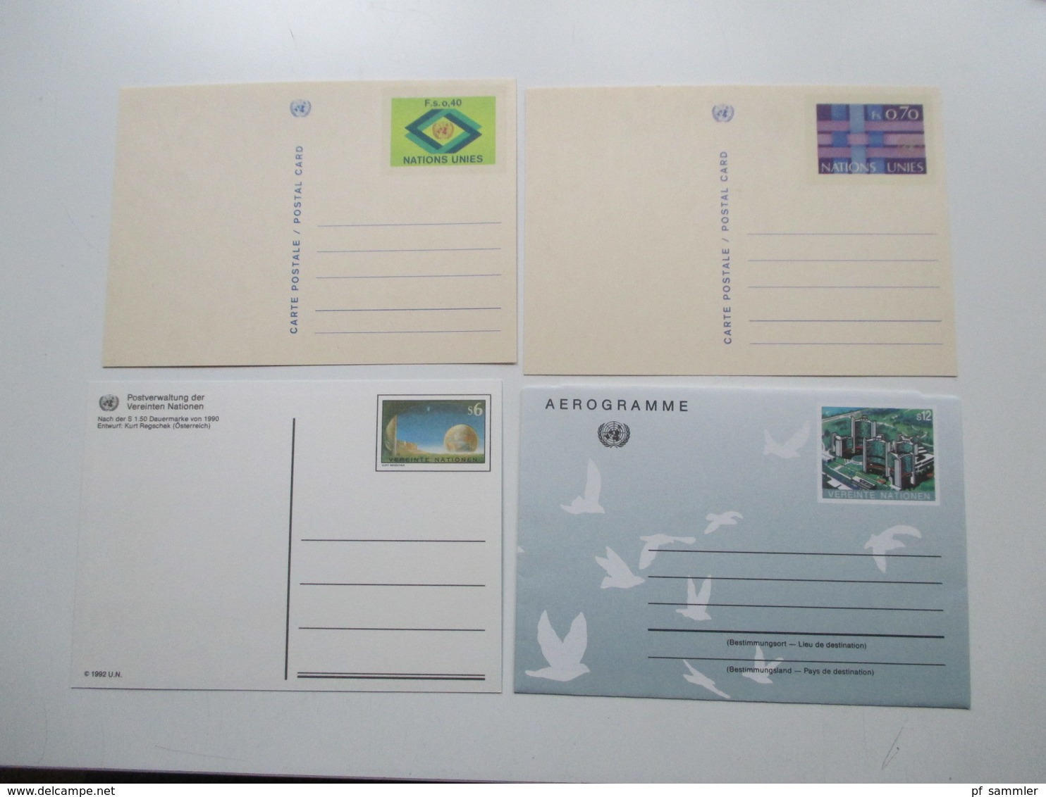 Europa Union Posten GA Karten / Umschläge ca. 1980  - 1990er Jahre ca. 70 Stück ungebraucht. Lagerposten