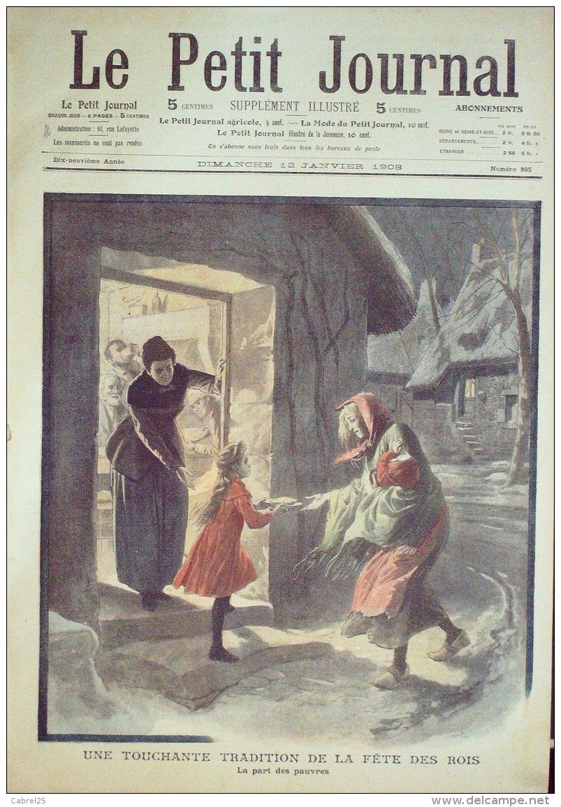 LE PETIT JOURNAL-1908-895-HAUTE SAONE-FETE Des ROIS-JOUETS 'LES POUPEES' - Le Petit Journal