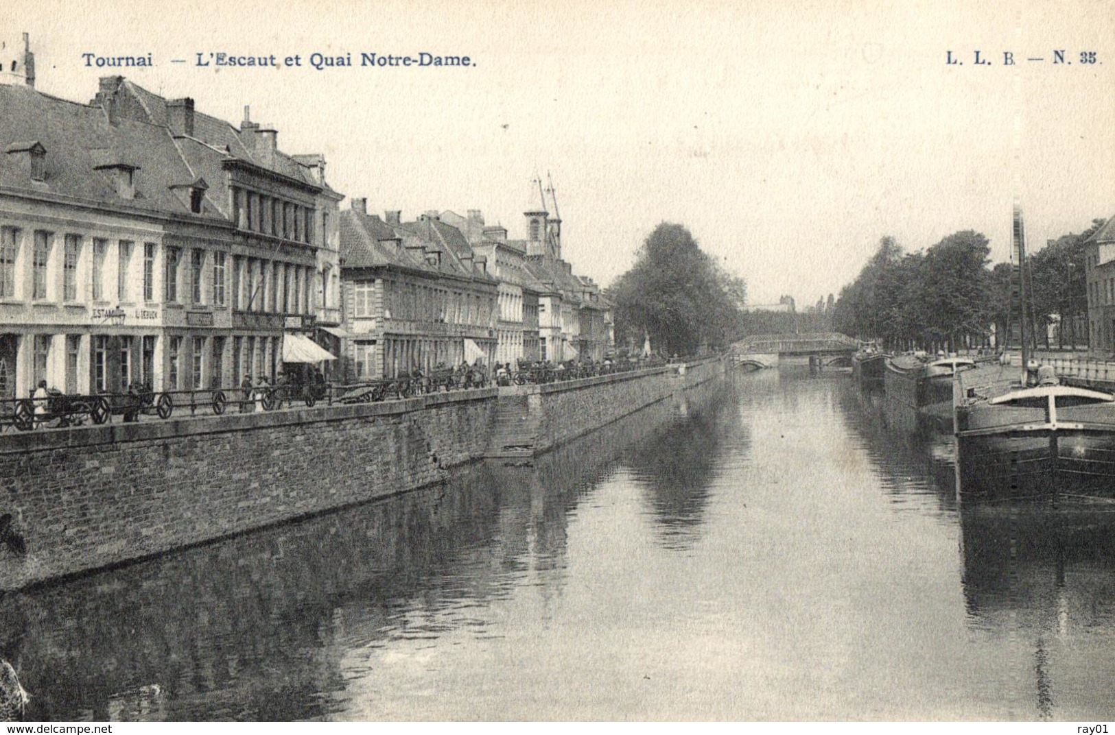 BELGIQUE - HAINAUT - TOURNAI - L'Escaut Et Quai Notre-Dame. - Tournai