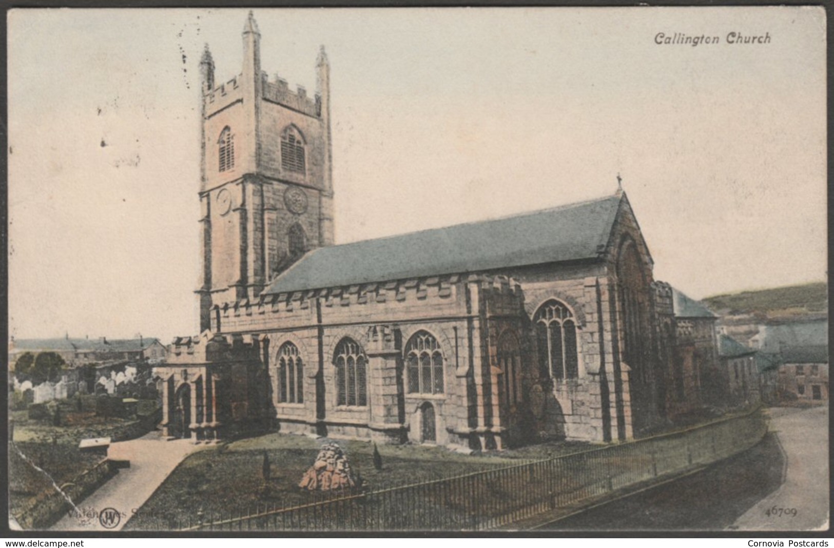 Callington Church, Cornwall, C.1905-10 - Valentine's Postcard - Other & Unclassified