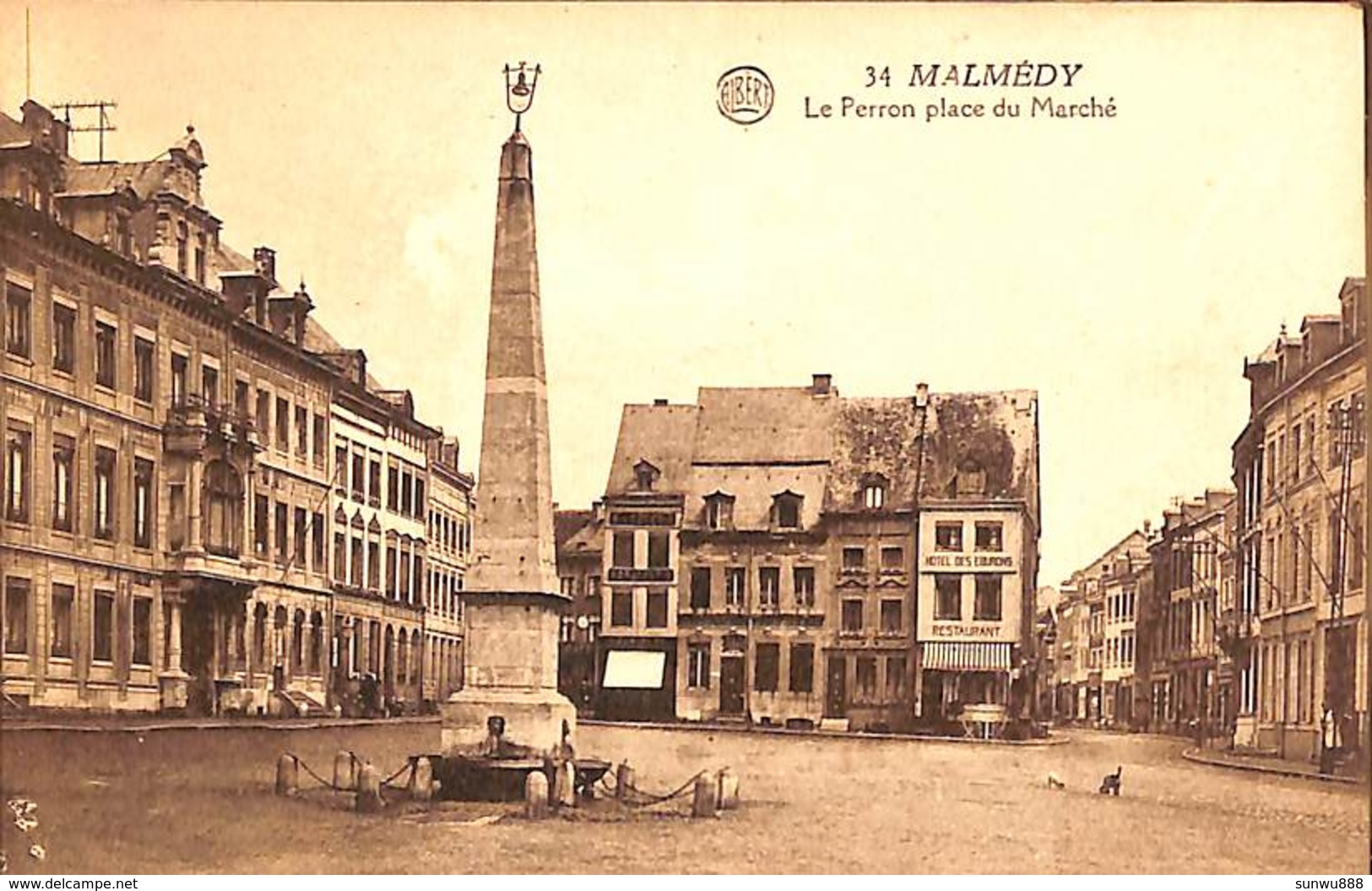 Malmedy - Carnet Complet 10 Vues "d'où On Ne S'en Fait Pas" Gare, Perron. Albert - Malmedy