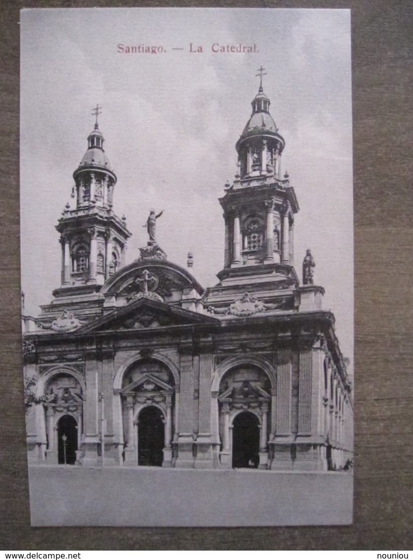Tarjeta Postal - Chile Chili - Santiago - La Catedral - Hume Y Ca Ahumada 357 - Chili