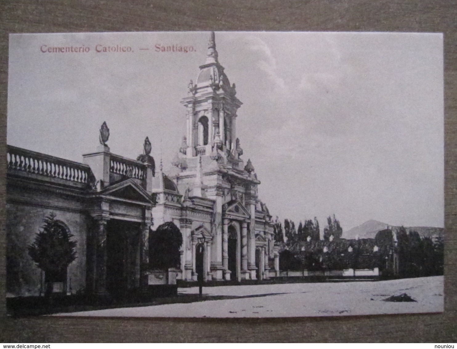 Tarjeta Postal - Chile Chili - Santiago - Cementerio Catolico - Hume Y Ca Ahumada 357 - Chili