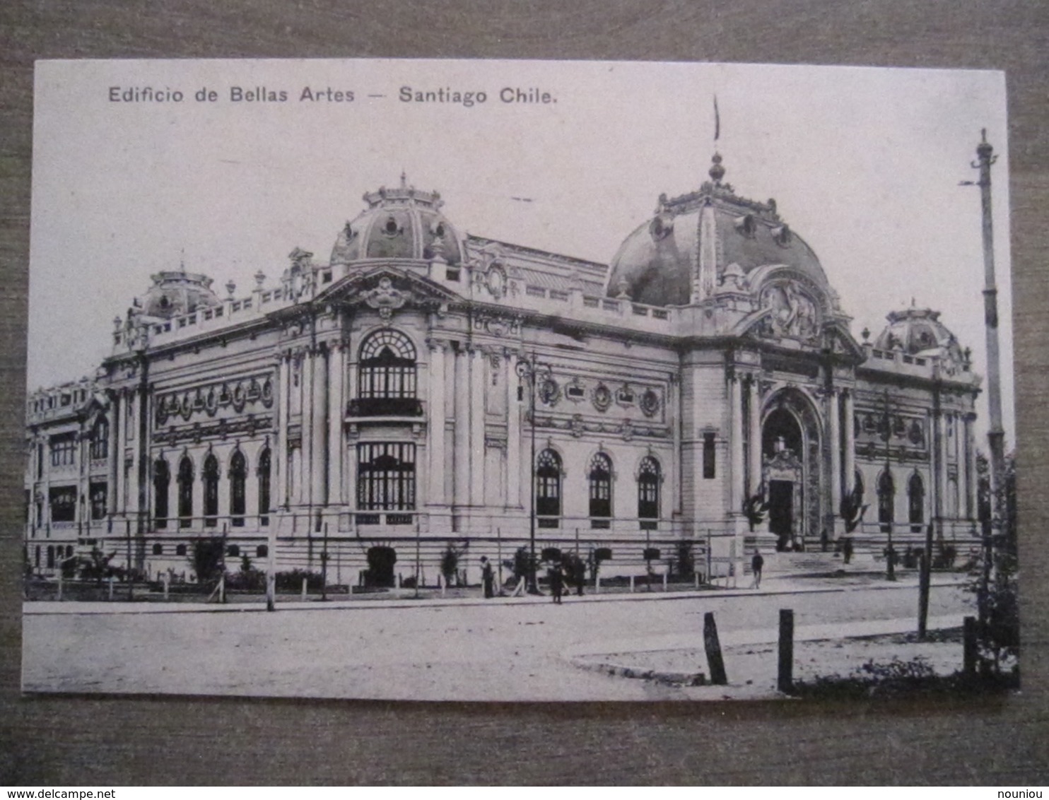 Tarjeta Postal - Chile Chili - Santiago - Edificio De Bellas Artes - Hume Y Ca Ahumada 357 - Chili