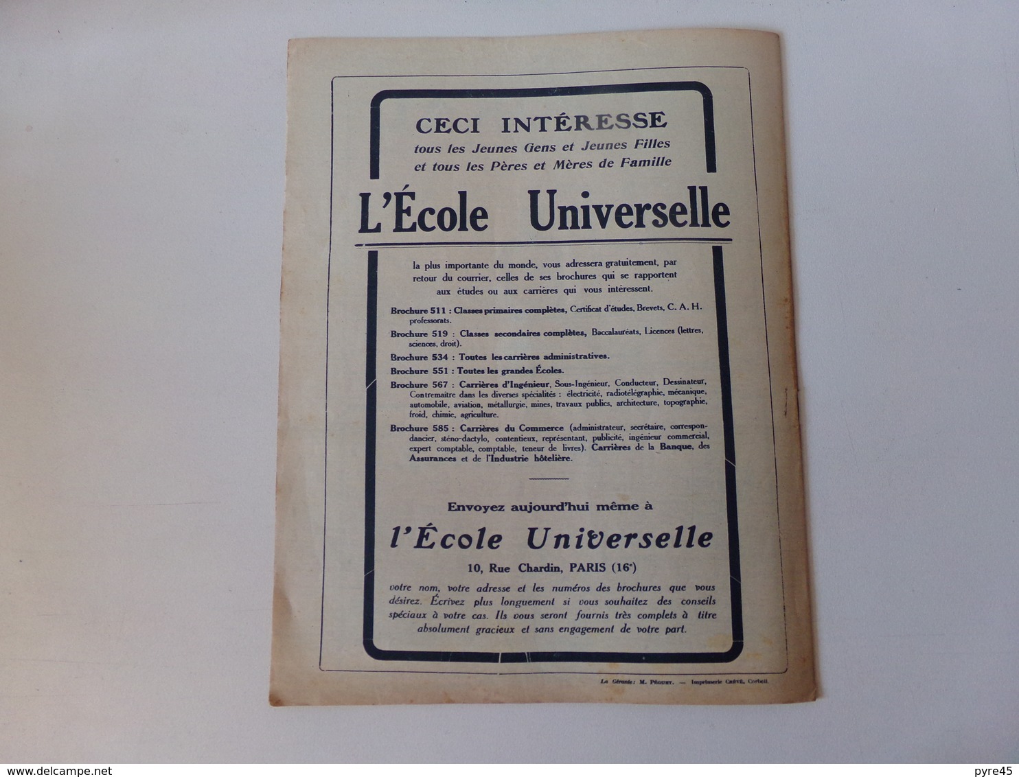 Revue " Sciences Et Voyages " N° 175, Janvier 1923, " Si Vous Faites Du Sport, Il Faut Protéger Vos Yeux " - 1900 - 1949