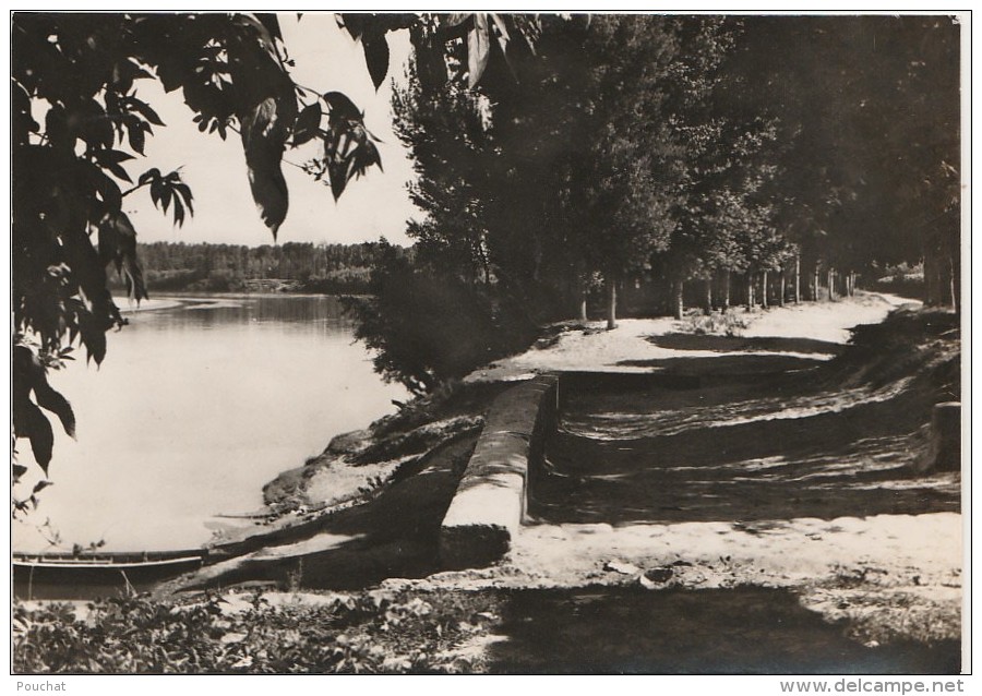 R28- 47)  MONHEURT  (LOT ET GARONNE) LES BORDS DE LA GARONNE  -  (2 SCANS) - Altri & Non Classificati