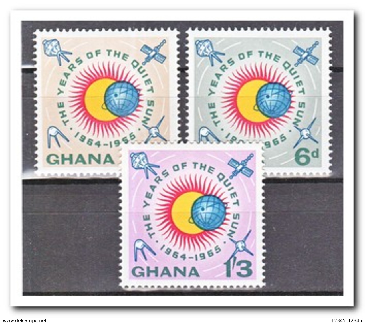 Ghana 1963, Postfris MNH, International Years Of The Quiet Sun - Ghana (1957-...)