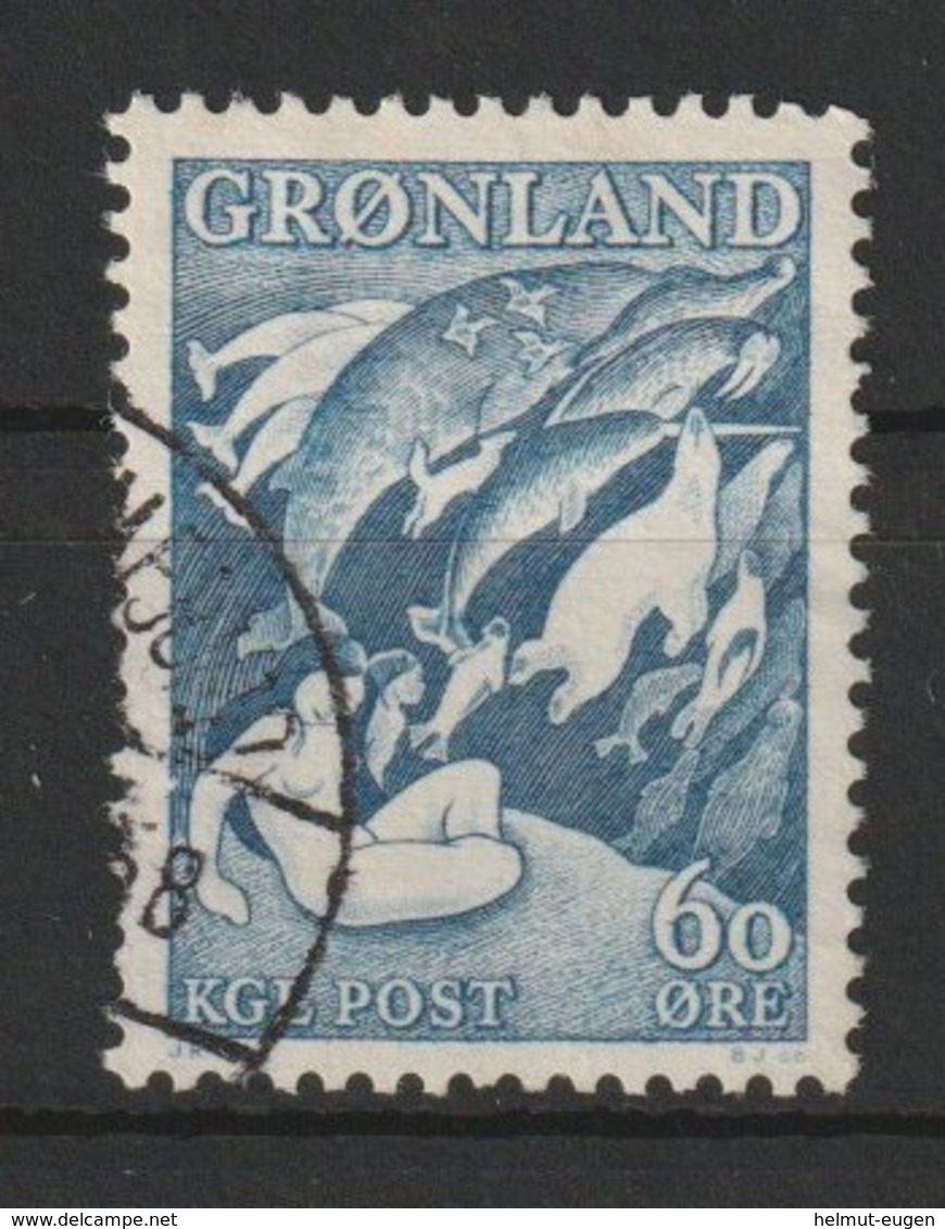 MiNr. 39 Dänemark Grönland       1957, 2. Mai. Grönländische Sagen (I). - Gebraucht