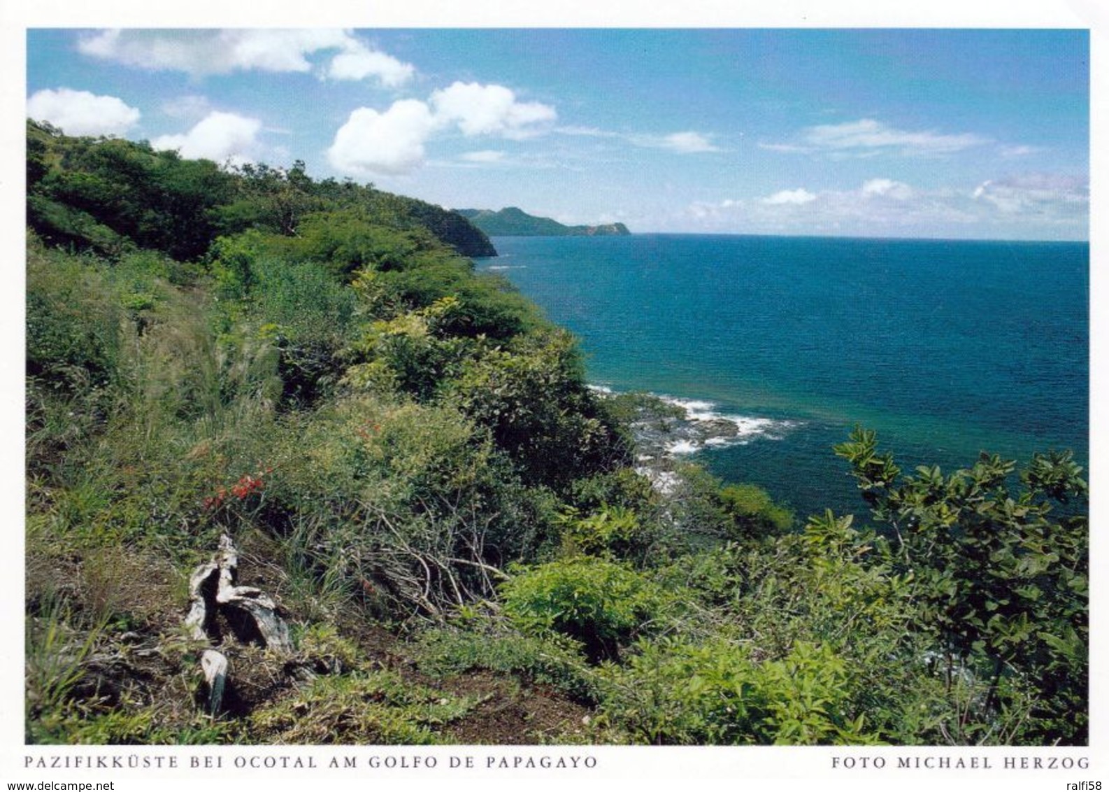 1 AK Costa Rica * Pazifikküste Bei Ocotal Am Golfo De Papagayo * Eine AK Aus Dem Harenberg Kalender Costa Rica - Costa Rica