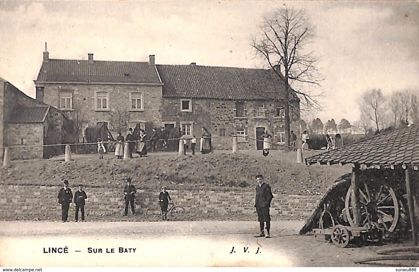 Lincé (Sprimont) - Sur Le Baty (animée, 1913) - Sprimont