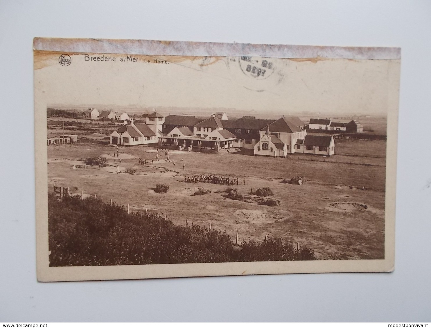 BREDENE Sur Mer , Le Home  1938  - NO REPRO - Bredene